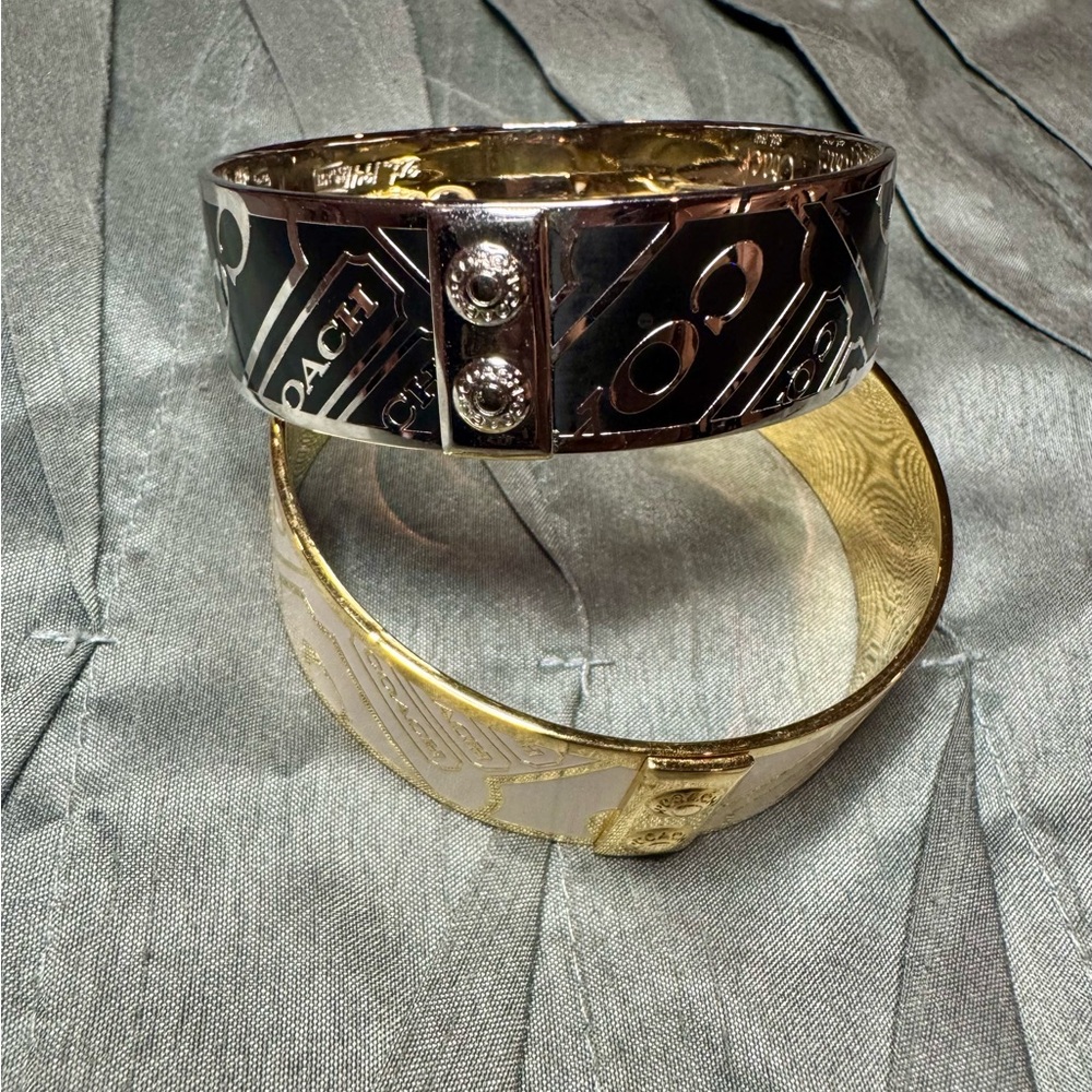 Authentic Coach Enamel Bangles - Picture 8 of 8
